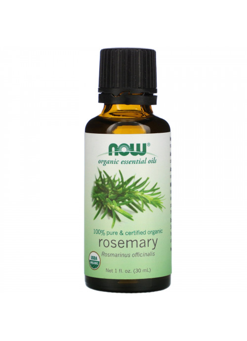 Now Foods, Organic Essential Oils, Rosemary, 1 fl oz (30 ml)