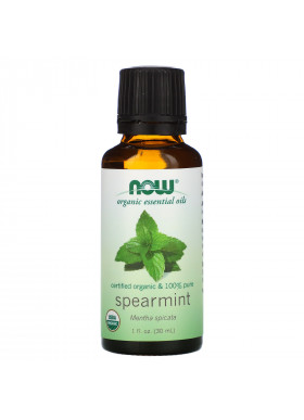 Now Foods, Organic Essential Oils, Spearmint, 1 fl oz (30 ml)
