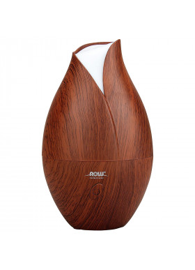 Now Foods, Solutions, Ultrasonic Faux Wood Grain Oil Diffuser, 1 Piece