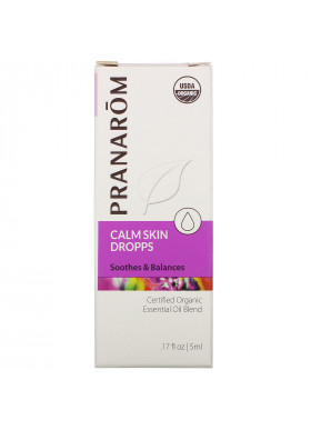 Pranarom, Essential Oil, Calm Skin Dropps, .17 fl oz (5 ml)