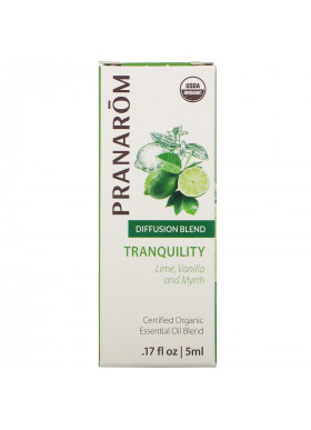 Pranarom, Essential Oil,  Diffusion Blend, Tranquility, .17 fl oz (5 ml)