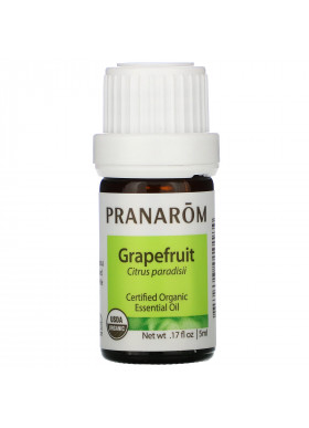 Pranarom, Essential Oil, Grapefruit, .17 fl oz (5 ml)