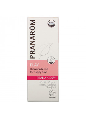 Pranarom, PRANA KIDS, Essential Oil, Play, +3 Months, .17 fl oz (5 ml)