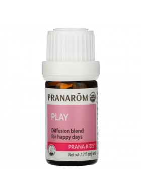 Pranarom, PRANA KIDS, Essential Oil, Play, +3 Months, .17 fl oz (5 ml)