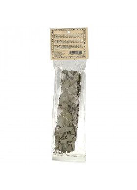 Sage Spirit, Native American Incense, White Sage, Large (6-7 inches), 1 Smudge Wand