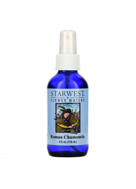 Starwest Botanicals, Flower Waters, Roman Chamomile, 4 fl oz (118 ml)