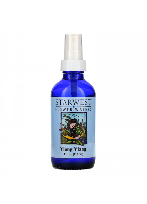 Starwest Botanicals, Flower Waters, Ylang Ylang, 4 fl oz (118 ml)