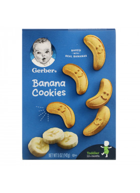 Gerber, Banana Cookies, 12+ Months, 5 oz (142 g)