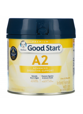 Gerber, Good Start, A2, Infant Formula with Iron, 0 to 12 Months, 20 oz (566 g)