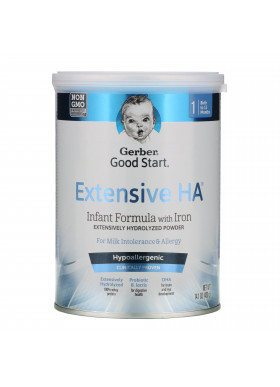 Gerber, Good Start, Extensive HA, Infant Formula with Iron,  Birth to 12 Months, 14.1 oz (400 g)