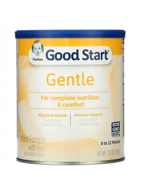 Gerber, Good Start, Gentle, Infant Formula with Iron, 0 to 12 Months, 12.7 oz (360 g)