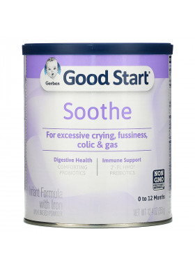 Gerber, Good Start, Soothe, Infant Formula with Iron, 0 to 12 Months, 12.4 oz (351 g)