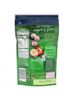 Gerber, Organic, Yogurt Melts, 8 + Months, Banana Strawberry, 1.0 oz (28 g)