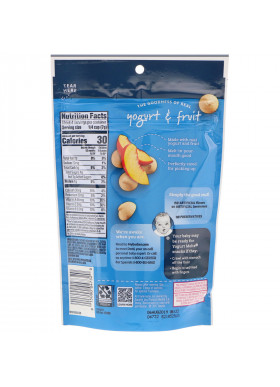 Gerber, Yogurt Melts, 8+ Months, Peach, 1 oz (28 g)