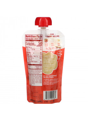 Happy Family Organics, Happytot, Super Morning, Stage 4, Organic Apples, Cinnamon, Yogurt & Oats + SuperChia, 4 oz (113 g)