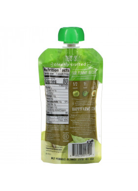 Happy Family Organics, Organic Baby Food, Stage 2, 6+ Months, Apples, Kale & Avocados, 4 oz (113 g)