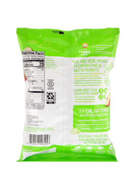 Happy Family Organics, Organic Rice Cakes, Puffed Rice Snack, Apple, 1.4 oz (40 g)
