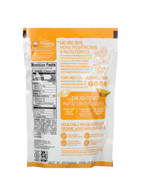 Happy Family Organics, Organic Yogis, Freeze Dried Yogurt & Fruit Snacks, Banana & Mango, 1 oz (28 g)