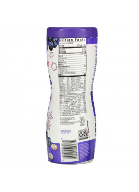 Happy Family Organics, Superfood Puffs, Organic Grain Snack, Purple Carrot & Blueberry, 2.1 oz (60 g)