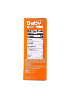 Hot Kid, Baby Mum-Mum, Rice Rusks, Organic Super Tropical, 12 2-Packs, 1.76 oz (50 g) Each