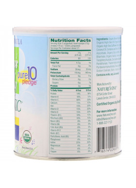 Nature's One, Baby's Only Organic, Toddler Formula, Dairy, 12.7 oz (360 g)
