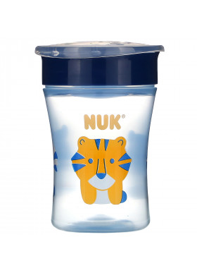 NUK, Evolution 360 Cup, Blue, 8+ Months, 1 Cup, 8 oz (240 ml)