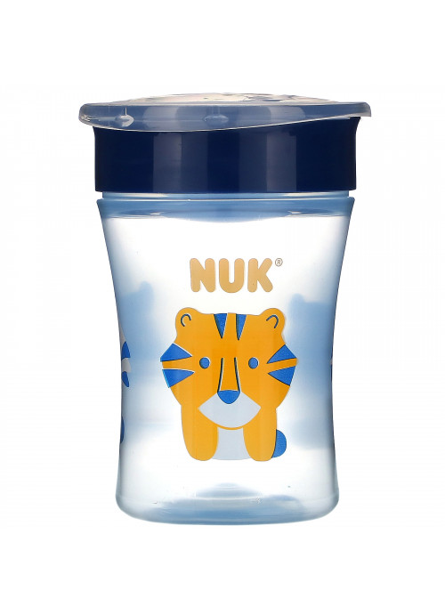 NUK, Evolution 360 Cup, Blue, 8+ Months, 1 Cup, 8 oz (240 ml)