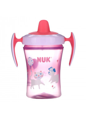 NUK, Evolution Soft Sprout Cup, 6 + Month Up, Pink, 1 Cup, 8 oz (240 ml)