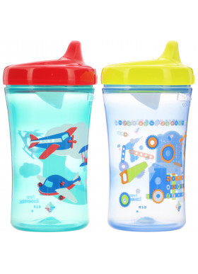 NUK, First Essentials, Hard Spout Cup, 12+ Months, 2 Cups, 10 oz (300 ml) Each