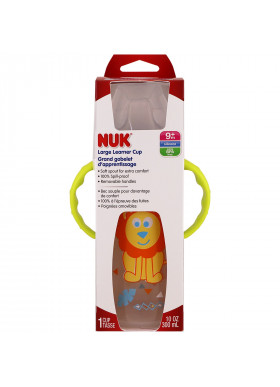 NUK, Large Learner Cup, 9+ Months, Boy, 1 Cup, 10 oz (300 ml)