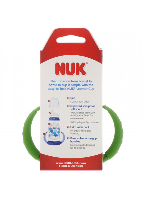 NUK, Learner Cup, 6+ Months, Boy, 1 Cup, 5 oz (150 ml)