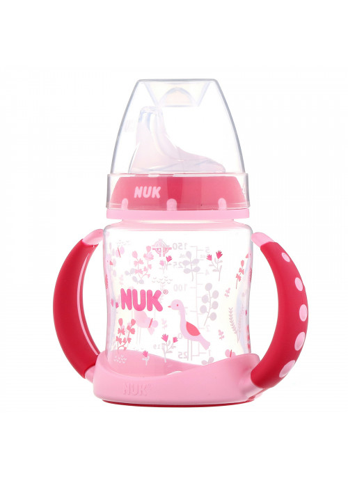 NUK, Learner Cup, 6+ Months, Pink, 1 Cup, 5 oz (150 ml)