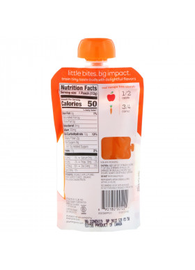 Plum Organics, Organic Baby Food, Stage 2, Apple & Carrot, 4 oz (113 g)