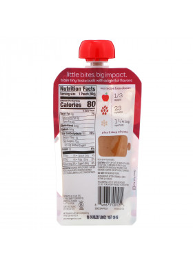 Plum Organics, Organic Baby Food, Stage 2, Apple Raisin & Quinoa, 3.5 oz (99 g)