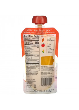 Plum Organics, Organic Baby Food, Stage 2, Sweet Potato, Apple & Corn, 4 oz (113 g)