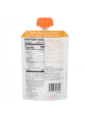Plum Organics, Organic Baby Food, Stage 3, Carrot, Spinach, Turkey, Corn, Apple & Potato with Celery & Onion, 4 oz (113 g)