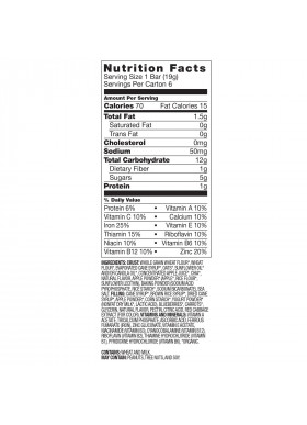 Plum Organics, Tots, Mighty Snack Bars, Blueberry, 6 Bars, 0.67 oz (19 g) Each