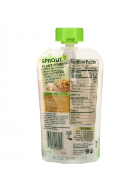 Sprout Organic, Baby Food, 8 Months & Up, Butternut Chickpea, Quinoa & Dates, 4 oz (113 g)