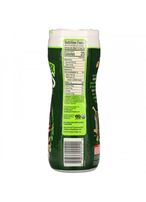 Sprout Organic, Plant Power Puffs, Apple Kale, 1.5 oz (43 g)
