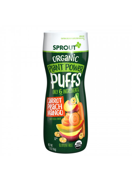 Sprout Organic, Quinoa Puffs, Carrot Mango, 1.5 oz (43 g)