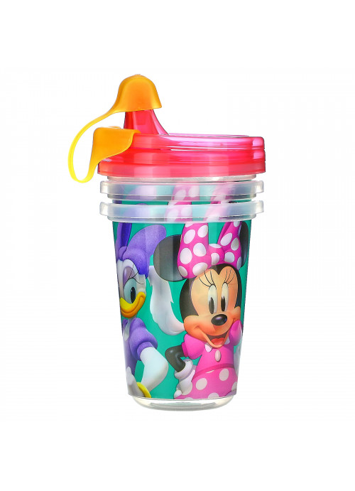 The First Years, Disney Minnie Mouse, Take & Toss Sippy Cups, 9+ Months, 3 Pack, 10 oz (296 ml) Each