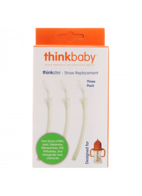 Think, Thinkbaby, Thinkster - Straw Replacement, 3 Pack
