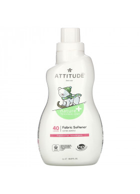 ATTITUDE, Fabric Softener, Fragrance-Free, 40 Loads, 33.8 fl oz