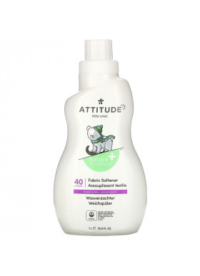 ATTITUDE, Little Ones, Fabric Softener, Sweet Lullaby, 40 Loads, 33.8 fl oz (1 l)