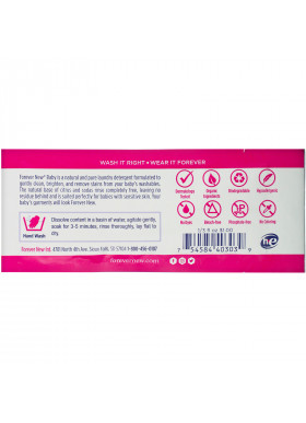 Forever New, Baby, Fabric Care Wash, Liquid, Clean Cotton, 1/3 fl oz (10 ml)