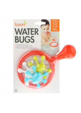 Boon, Water Bugs, Floating Bath Toys with Net, 10+ Months