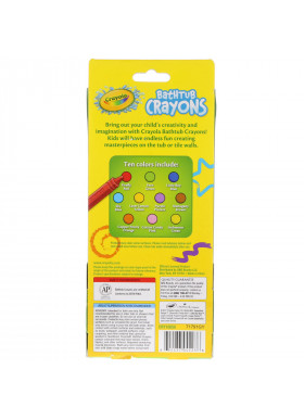 Crayola, Crayola, Bathtub Crayons, 3 & Up, 9 Crayons, + 1 Bonus Crayon