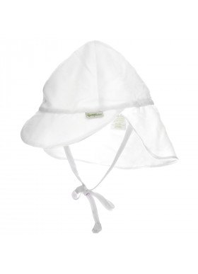 Green Sprouts,  Sun Protection Hat, 0-6 Months, White, 1 Count