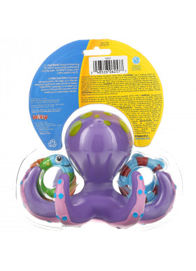 Nuby, Bath Toy, Octopus Hoopta, 18+ Months, 1 Count