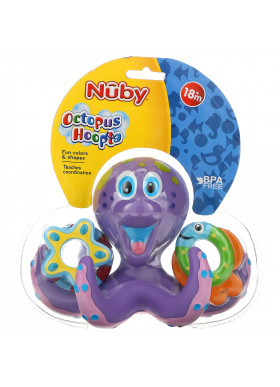 Nuby, Bath Toy, Octopus Hoopta, 18+ Months, 1 Count